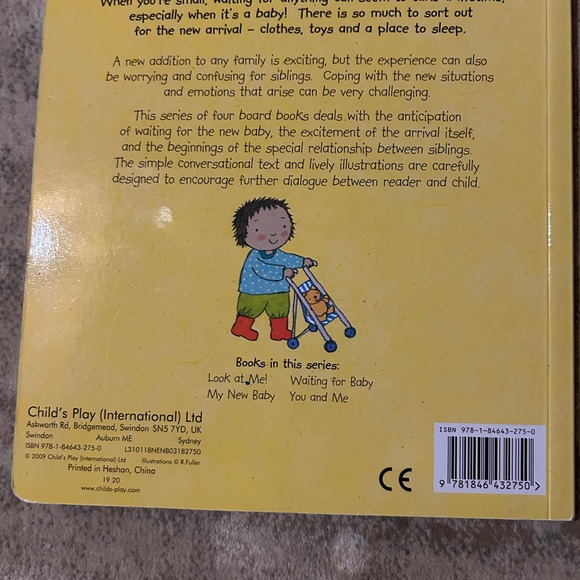 Waiting for Baby Board Book - Picture 2 of 2